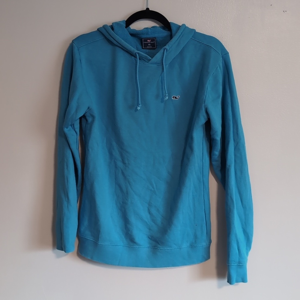 ✨5 For $50 Vineyard Vines Teal Hoodie Size‎ XS